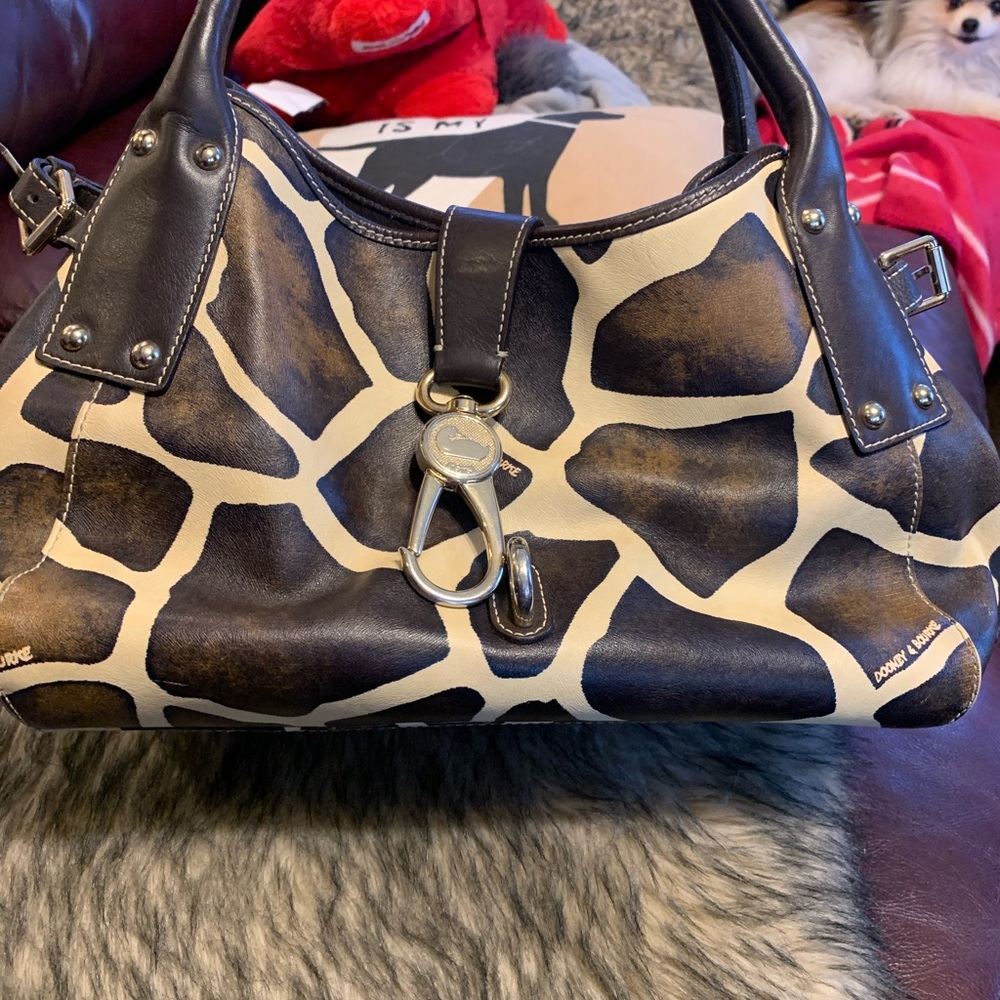giraffe 🦒 print dooney